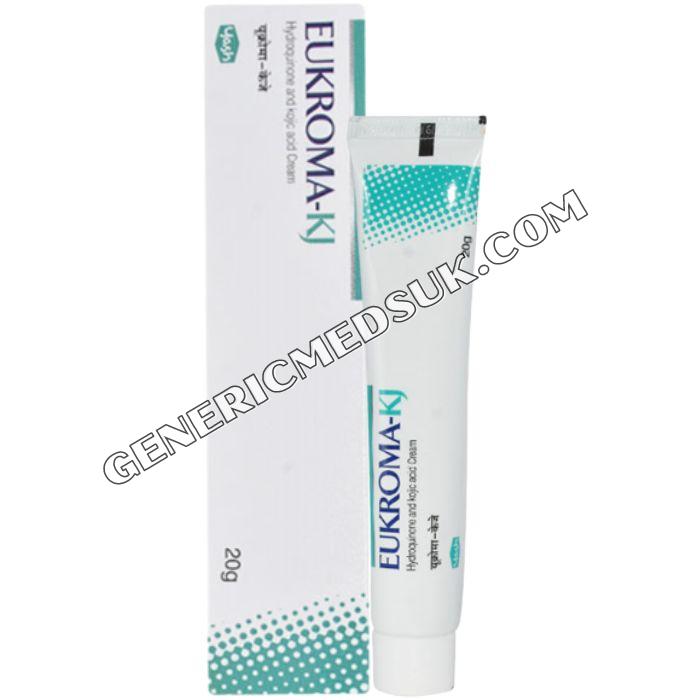 Eukroma KJ Cream 20gm (Hydroquinone/Kojic Acid) Generic Meds UK