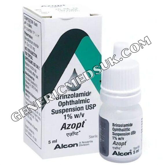 Azopt Label Azopt Eye Drop 5 ml (Brinzolamide) - Generic Meds UK