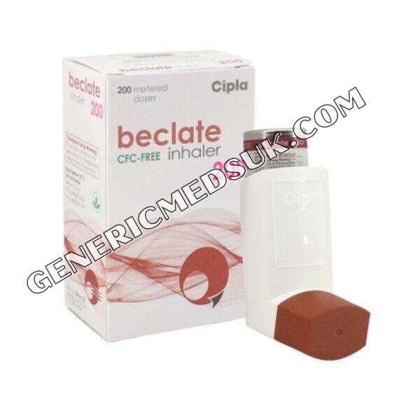 Beclofrote Inhaler Beclate Inhaler 200 (Beclometasone) - Generic Meds UK