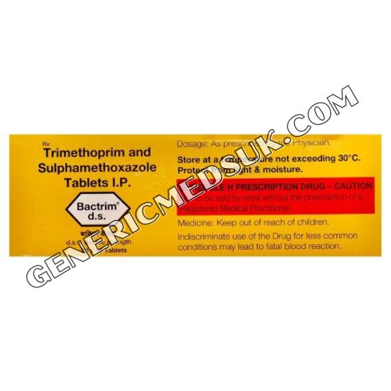 Bactrim DS Sulphamethoxazole 800 MG+Trimethoprim 160 MG