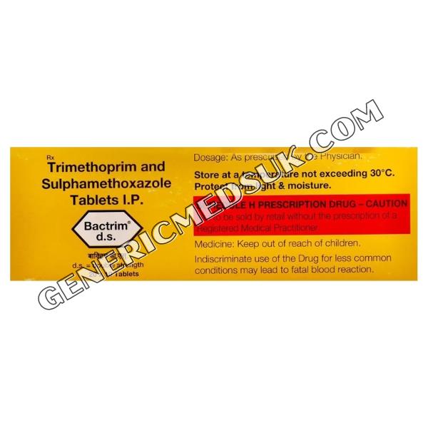 Bactrim DS Sulphamethoxazole 800 MG+Trimethoprim 160 MG