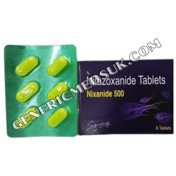 NIXANIDE 500 MG NITAZOXANIDE 500 MG SIGNATURE