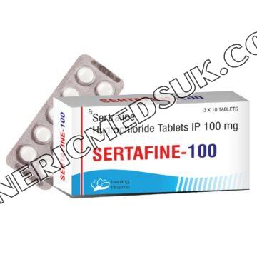 SERTAFINE 100 MG TAB SERTRALINE HYDROCHLORIDE HEALING PHARMA