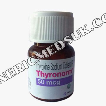 THYRONORM 50MCG TABLET Thyroxine Sodium 50 MCG Abbott