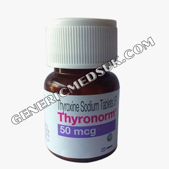 THYRONORM 50MCG TABLET Thyroxine Sodium 50 MCG Abbott