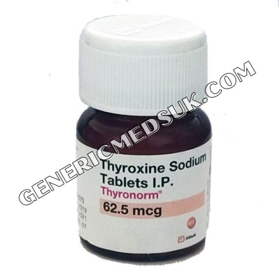 Thyronorm 62.5 MCG Thyroxine Sodium 62.5 MCG Abbott